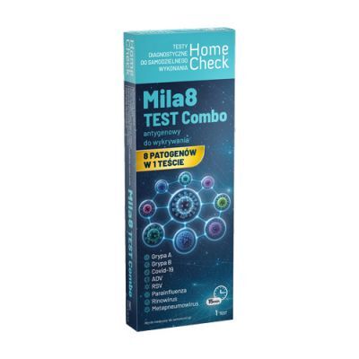 Home Check Mila 8 Combo Test antygenowy 8w1, 1 szt.