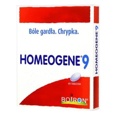 HOMEOGENE 9 60 tabletek BOIRON