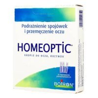 HOMEOPTIC krople do oczu 10 minimsów po 0,4 ml