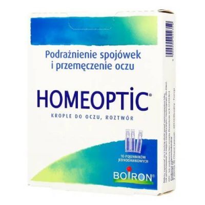 HOMEOPTIC krople do oczu 10 minimsów po 0,4 ml