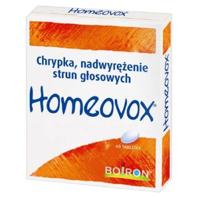 HOMEOVOX na struny głosowe 60 tabletek