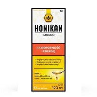 HONIKAN IMMUNO Na odporność i energię Syrop, 120ml  KRÓTKA DATA 30.11.2024