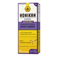 Honikan Kaszel Junior, 127,5 g - syrop dla dzieci na kaszel