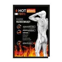 HOT PLAST Forte Plaster rozgrzewający 9cm x 14cm