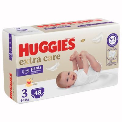 HUGGIES Pieluchomajtki Elite Soft Pants rozmiar 3 (6-11kg), 48szt.