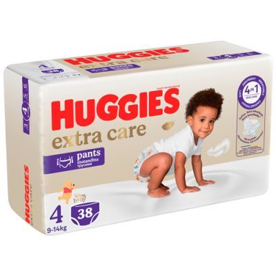 HUGGIES Pieluchomajtki Elite Soft rozmiar 4 (9-14kg), 38szt.