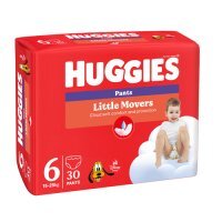 HUGGIES Pieluchomajtki Little Movers Pants rozmiar 6 (15-25kg), 30szt.