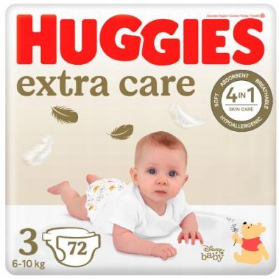 HUGGIES Pieluchy Elite Soft Mega rozmiar 3 (6-10kg), 72szt.
