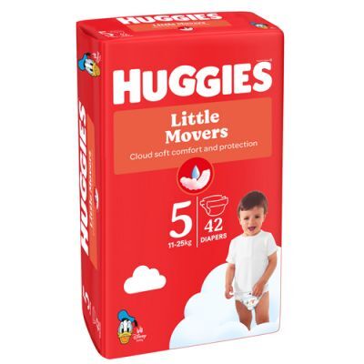 HUGGIES Pieluchy Ultra Comfort Jumbo Pack 5 (11-25kg), 42szt.
