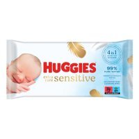 HUGGIES Pure Extra Care Chusteczki nawilżane, 56 sztuk