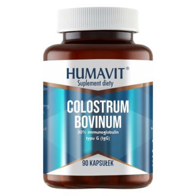 HUMAVIT Colostrum Bovinum Siara bydlęca, 90 kaps.