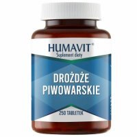 HUMAVIT Drożdże Piwowarskie 250 tabletek