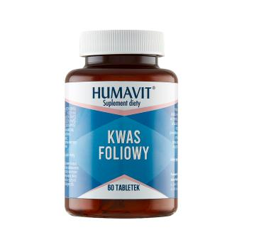 HUMAVIT KWAS FOLIOWY B6, B12, E 60 tabletek