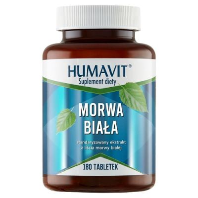 HUMAVIT Morwa biała, 180 tabl.