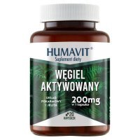 HUMAVIT Węgiel Aktywowany 20 kapsułek
