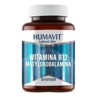 HUMAVIT Witamina B12 Metylokobalamina, 30 kaps.