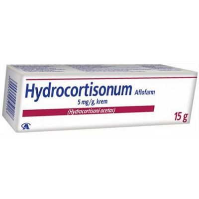 HYDROCORTISONUM 0,5% krem 15 g AFLOFARM wypryski, oparzenia