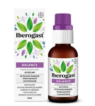 Iberogast Balance Krople doustne, 20 ml KRÓTKA DATA 31.10.2025