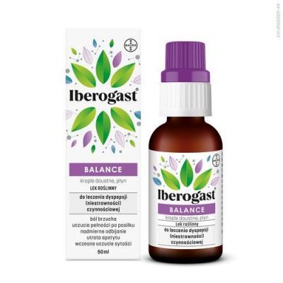 Iberogast Balance Krople doustne, 50 ml KROTKA DATA 31.10.2026