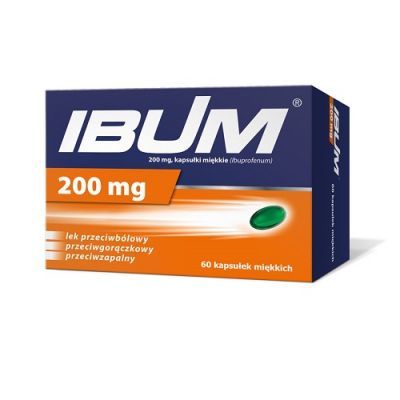 IBUM 200 mg 60 kapsułek