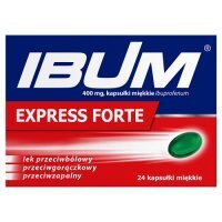 Ibum Express Forte 400 mg, 24 kapsułki miękkie
