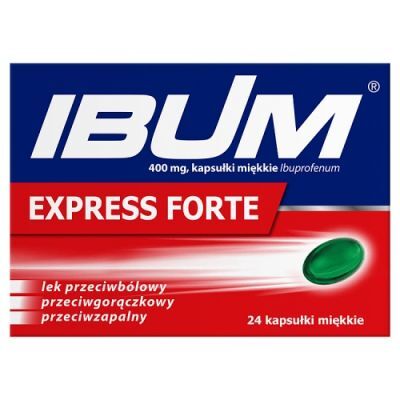 Ibum Express Forte 400 mg, 24 kapsułki miękkie