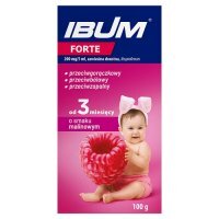 IBUM FORTE 0,2 g/5ml zawiesina malinowa 100 g