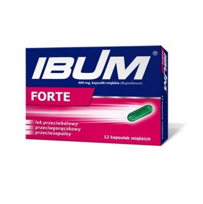 IBUM FORTE 400 mg 12 kapsułek