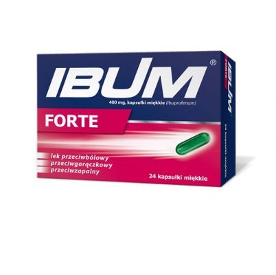 IBUM FORTE 400 mg 24 kapsułki