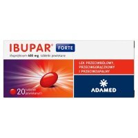 IBUPAR FORTE 400 mg 20 tabletek