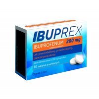 IBUPREX 200 mg 10 tabletek