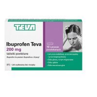 IBUPROFEN TEVA 200 mg 10 tabletek