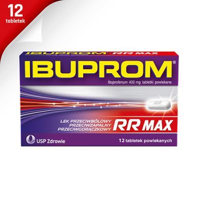 IBUPROM RR MAX 400 mg 12 tabletek