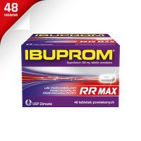 IBUPROM RR MAX 400 mg 48 tabletek na bóle, gorączkę