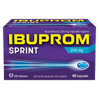 IBUPROM SPRINT 200 mg 40 kapsułek