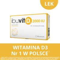 IBUVIT D3 2000 j.m. 90 kapsułek na niedobory witaminy D