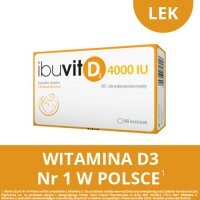 IBUVIT D3 4000 j.m. 90 kapsułek na niedobory witaminy D