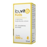 IBUVIT D3 KIDS krople doustne 15000 IU 10 ml