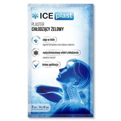 ICE PLAST Plaster chłodzący żelowy 2 sztuki