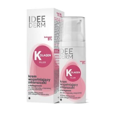Idee Derm Kolagen Filler Krem wypełniający zmarszczki z kolagenem 5%, 50 ml