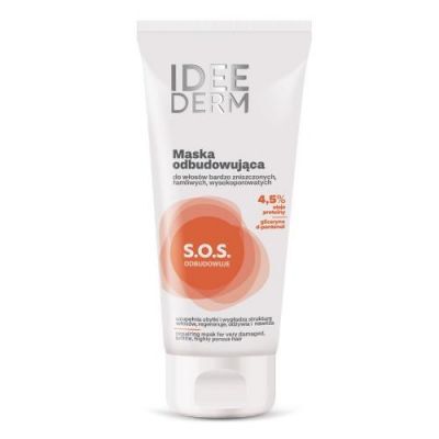 Idee Derm Maska odbudowująca do włosów wysokoporowatych, 200 ml