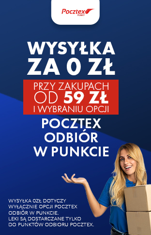Wysyłka Pocztex za 0 zł! PG