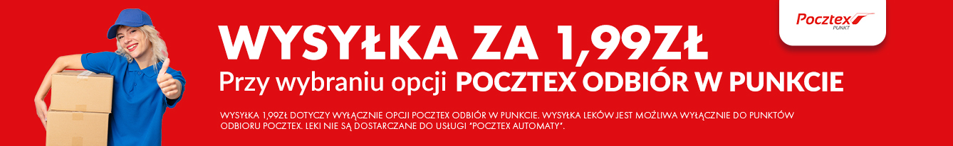 Wysyłka Pocztex za 1,99 zł [LP]