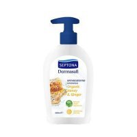 Septona Płyn do mycia rąk Organic Honey & Ginger, 400 ml