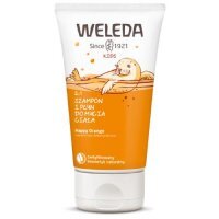 WELEDA Kids Szampon i płyn do mycia ciała 2w1 Happy Orange, 150ml
