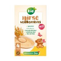 LEBENSWERT Bio Kaszka jaglana pełnoziarnista bezmleczna 225g