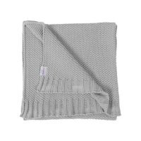 BabyMatex Kocyk TULLY z bawełny, szary (75x100cm)