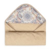 BabyMatex Okrycie kąpielowe MAXI PRINT 100x100cm BEŻOWY