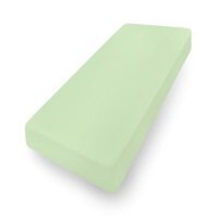 BabyMatex Prześcieradło jersey z gumką, zielone (60x120cm)
