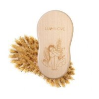 LULLALOVE Szczotka do masażu ciała na sucho Matka Natura